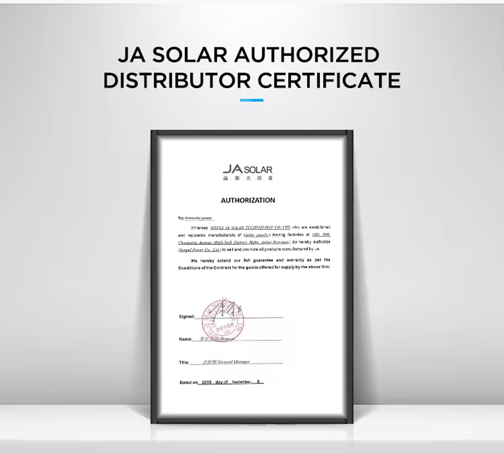 Top-rated N-type 440w 580w 630w JA Solar PV Panel with 3.2 Mm Anti-reflective Glass
