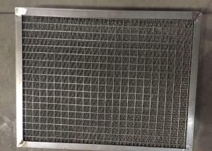 Quality Air Filter Pad Gas Liquid Separator 500 - 480 Mm Framed Knit Mesh wholesale