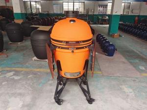 Quality Damping Hinge Orange Urban Charcoal Kamado Grill wholesale