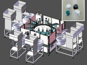 Quality AC380V Heli Cap Assembly Machine OEM Auto Capping Machine CE Certificate wholesale