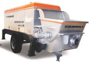 Quality High Efficiency Electric Concrete Pump Twin Pump And Circuit Open System wholesale