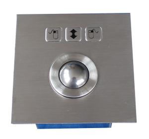 Quality Dust-proof 25mm top panel mounting steel mini stainless steel optical trackball wholesale