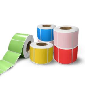 Quality heat Transfer CMYK Sticky Shipping Labels For Thermal Printer wholesale