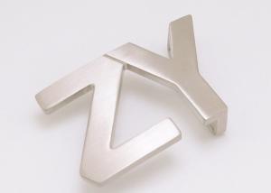 Quality 35MM Custom Letter Style Lightweight Stainless Steel Smooth Metal Belt Buckles For Straps wholesale