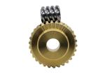 10 30T 2.0M Worm Gear And Worm Wheel 62.74mm TIP Diameter Aluminum Bronze CDA