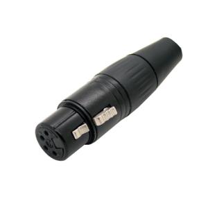 Quality 4pin female XLR straight connectors wholesale