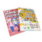 Oem A5 Kids Book Printing Hardcover Reading And Writing C2S Art paper Cover