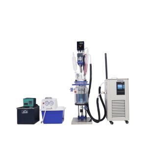 Quality Double Layer Glass 1 Liter Chemical Glass Reactor wholesale
