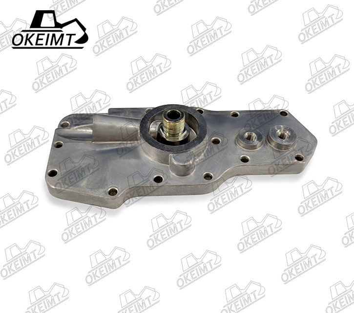 4D102 6735 - 61 - 2220 Oil Cooler Cover For Excavator Engine Parts