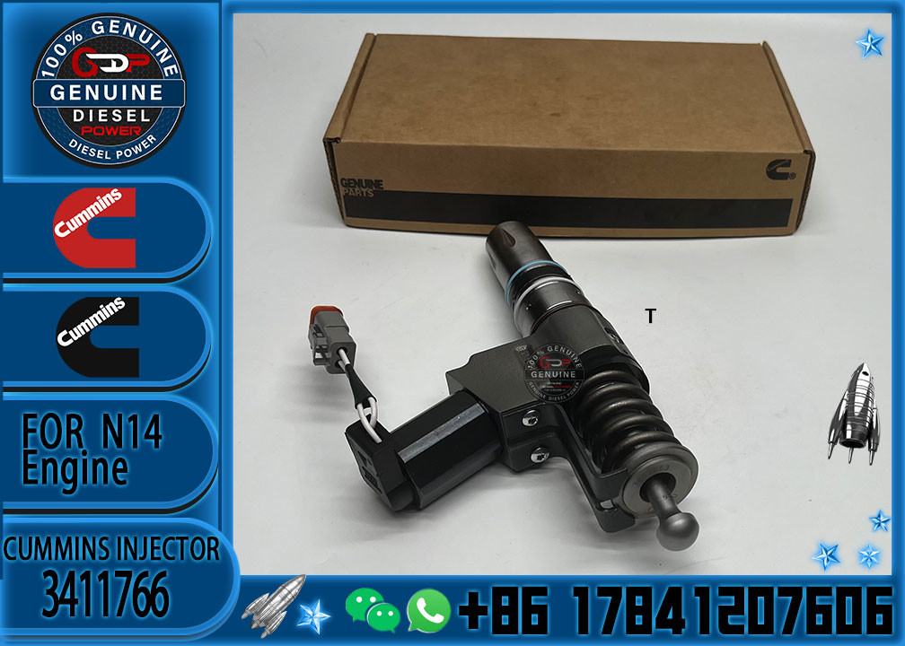 3411766 Original n14 Diesel machinery Engine parts 3411766 Fuel injector for cummins