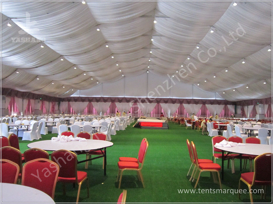 High Peak Marquee Gazebo Tent Shelter , Enclosed Canopy Tent 80 KM / H Wind Load