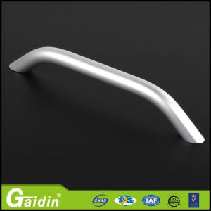 Quality bedroom office powder coated contemporary foggy siver aluminum furniture handle wholesale