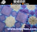 100% polyester printed burnout velboa fabric/ printing / fabric printed/bedding