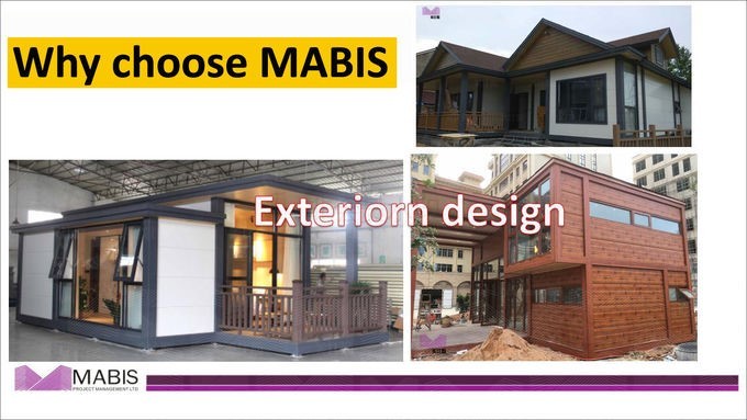 Exotic Style Prefabricated Wooden Houses Good Seismic Performance Insect Proof