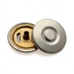 Sliver 26L & 32L 4 Part Clothing Snap Buttons , Promotional Press Stud Buttons