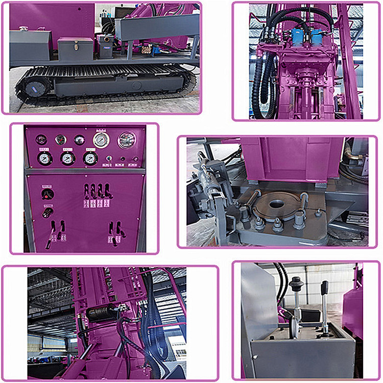 Deep Water Well Drilling Equipment Bore Hole 500m Hydraulic Water Drilling Machine