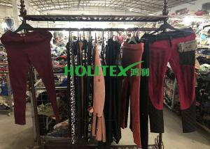 Quality Colorful Used Winter Clothes A70-W-LCP Second Hand Skinny Pants For Ladies wholesale