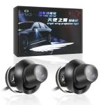 White Angel Wing 12V Universal Car LED Rearview Mirror Door Welcome Light