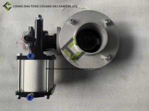 Quality Single flange pneumatic butterfly valve of concrete mixing plant fittings V1FS100GBN wholesale