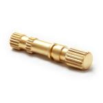 Machinary CNC Lathe Turning Parts Stainless Steel Splined Sleeve with Tolerance