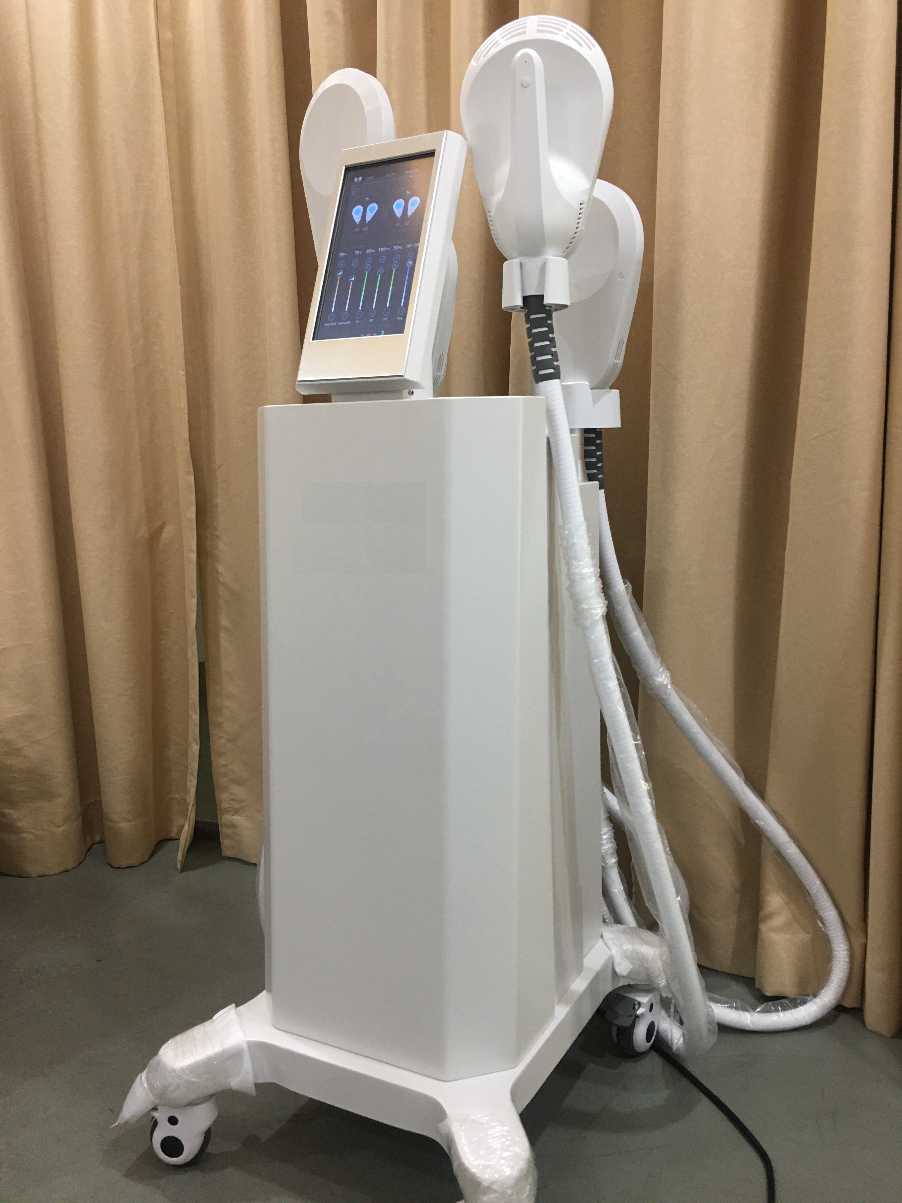 4 Handles 7 Tesla Body Sculpting Machine Electromagnetic Therapy Weight Loss Equipment