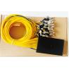 Buy cheap 2X32 FC UPC PLC Fiber Splitter 1260NM to1650NM Excellent Environmental Stability from wholesalers