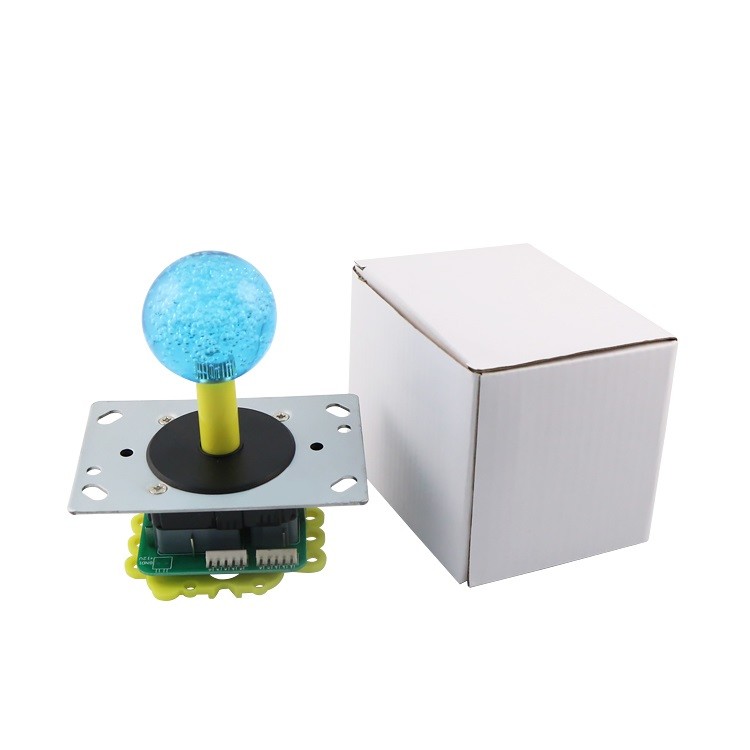 Micro Switch Way Arcade Game Machine Joystick Red / Yellow / Green Color