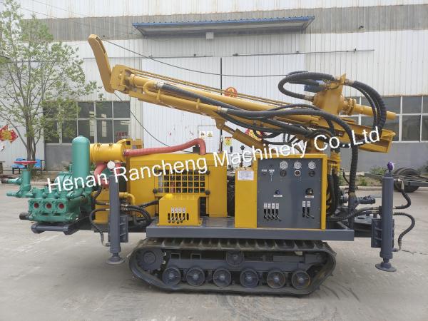 Hydraulic 100m 150m Water Well Drilling Rig Depth Rotary Water Well Drilling