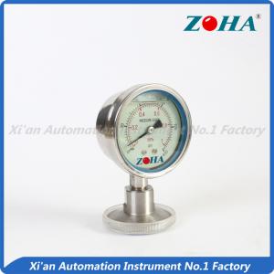Quality Hygeian Diaphragm Pressure Gauge , Rectangle Flanged Pressure Gauge wholesale