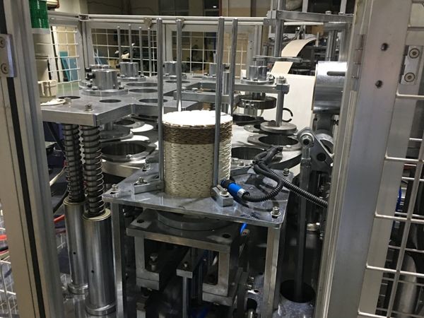 6kw Single PE Coated One Time Paper Cup Lid Machine 2800kg
