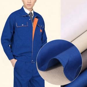 Quality Polycotton Fabric For Garment TC Workwear Fabric Twill 3/1 wholesale