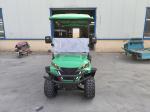 The New Off-Road 4-Seater Green High-End Electric Golf Cart Supports Customized