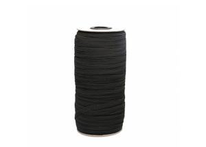 Quality One Inch Braided Custom Elastic Waistband Durable Lightweight Rolled Packed wholesale
