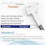 808nm Permanent Diode Laser Hair Removal Machine , Ladies Hair Removal Machine