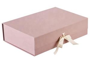 Quality 100g C1S Paper Magnetic Closure Gift Box , CCNB Custom Logo Gift Box Hot Stamping wholesale