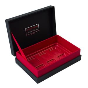 Quality Custom Shoulder Neck Rigid Boxes CMYK Color Printing For Biscuit wholesale