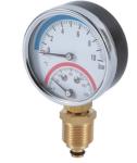 0-10bar Bourdon Tube Pressure Gauge 63mm 80mm 0-120C