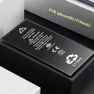 Quality Black 3.82V Iphone 6S Lithium Ion Battery 1715mAh Rechargeable wholesale