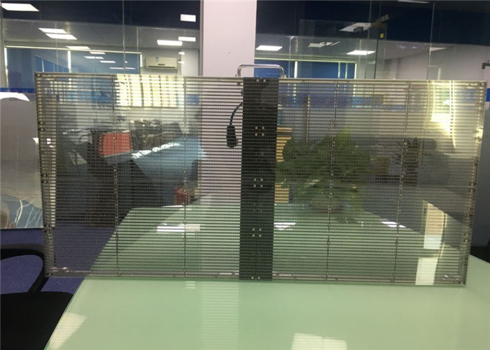 Outdoor Transparent AVOE LED Display P3.91-7.82 1920Hz Refresh rate Ultra Power Saving Design 1000x500mm