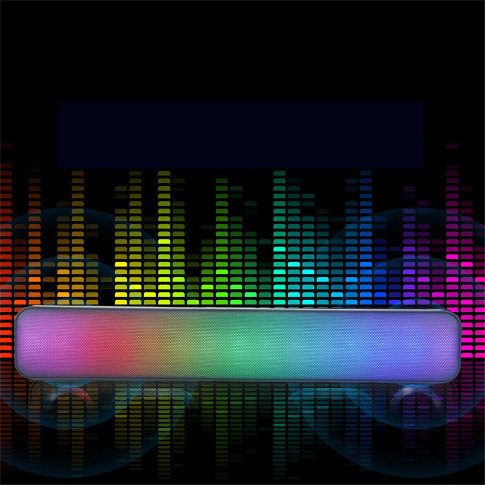 OEM Black 2.0 Channel Soundbar For Music HiFi Audio System With Stereo Speakers