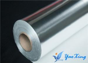 Quality Industrial Heat Insulation Aluminized Fiberglass Fabric Single Side wholesale