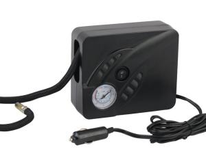Quality Black Car Tire DC 12V Portable Air Compressor Portable Tire Inflator wholesale