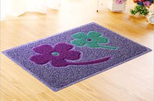 Quality Beautiful Flat Door Mat , Rubber Backed Coir Door Mats Thickness 10mm wholesale