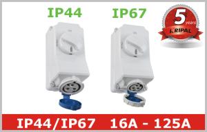 Quality 230V 400V Waterproof Interlocked Switch Sockets for Industrial Plug wholesale