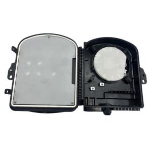 Quality Outdoor Fiber Distribution Box 24/12 Cores SC APC Indoor/Outdoor Wall Mounted Black wholesale