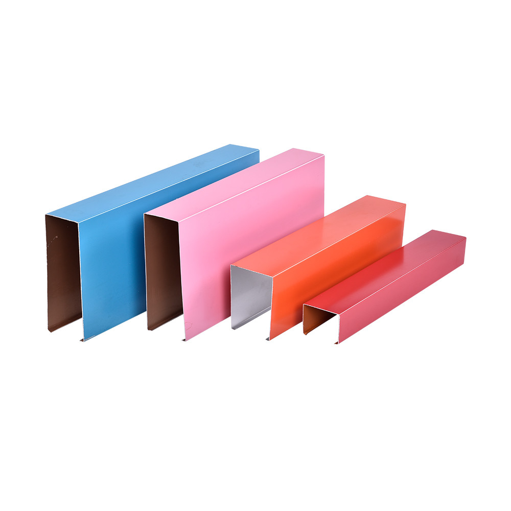 Waterproof Aluminum Baffle Ceiling Customized For Shopping Mall Free Sample