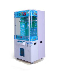 Quality 1 Player Toys Claw Machine Temper Glass Material With English / Chinese Version wholesale