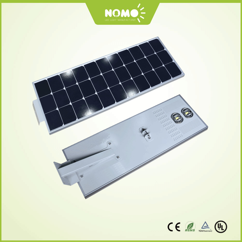 installation 3-8m height motion sensor LED solar street lights all in one with night sensor for smart road lighting