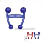 hot sale customed printed logo promotion cute healthy care massager gift