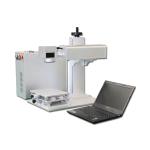 240VAC 1062nm Rotary Metal Color Laser Marking Machine 300x300mm